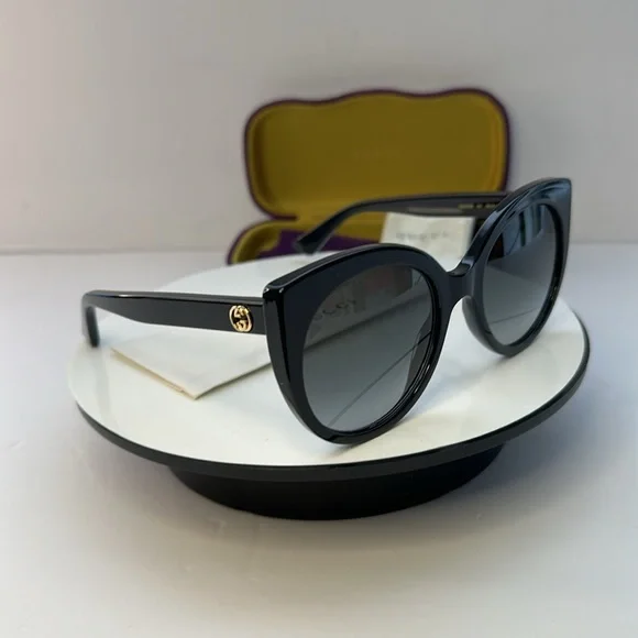 Gucci | Accessories | New Authentic Gucci Cat Eye Blackgrey 
